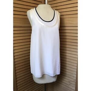 NWT RAG & BONE blouse Womens Small Farah 100% Silk TANK TOP Quiet Lux luxury